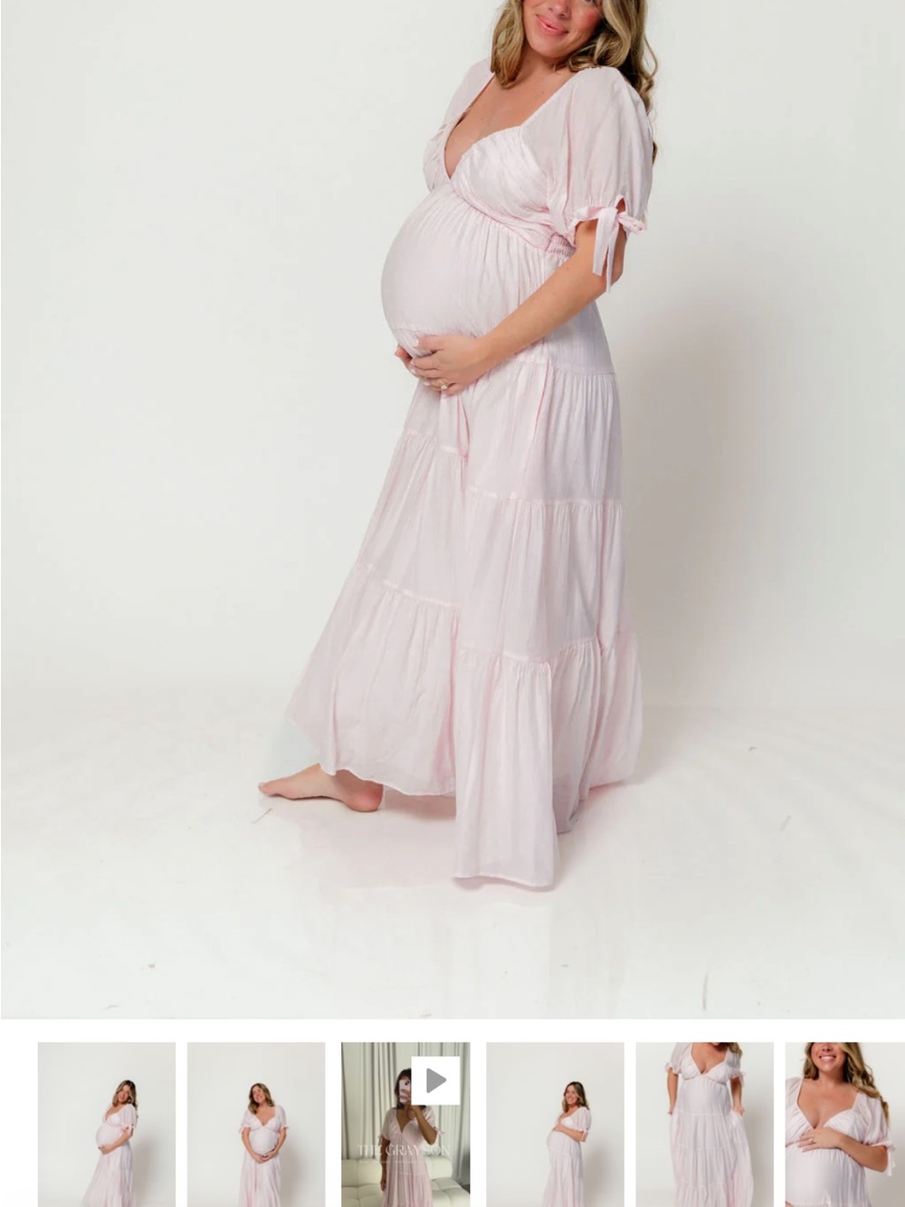 Women’s Worth Collective Pink Maxi Dress